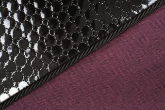matrac pre psa black diamond bordová detail 1