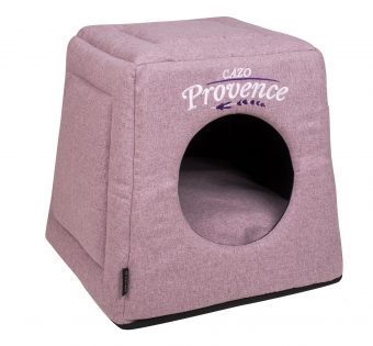 Domček pre psa Provence levanduľa je pohodlný a útulný domček, určený pre vášho domáceho maznáčika, v ktorom sa bude cítiť výnimočne. Zároveň slúži ako výborný dizajnový doplnok pre vybavenie vášho interiéru. Dostupný aj vo farebnom prevedení modrá a sivá. Dostupný je v uvedenej veľkosti: Uni - veľkosť LPVL0801: 40 v x 40 x 38 cm