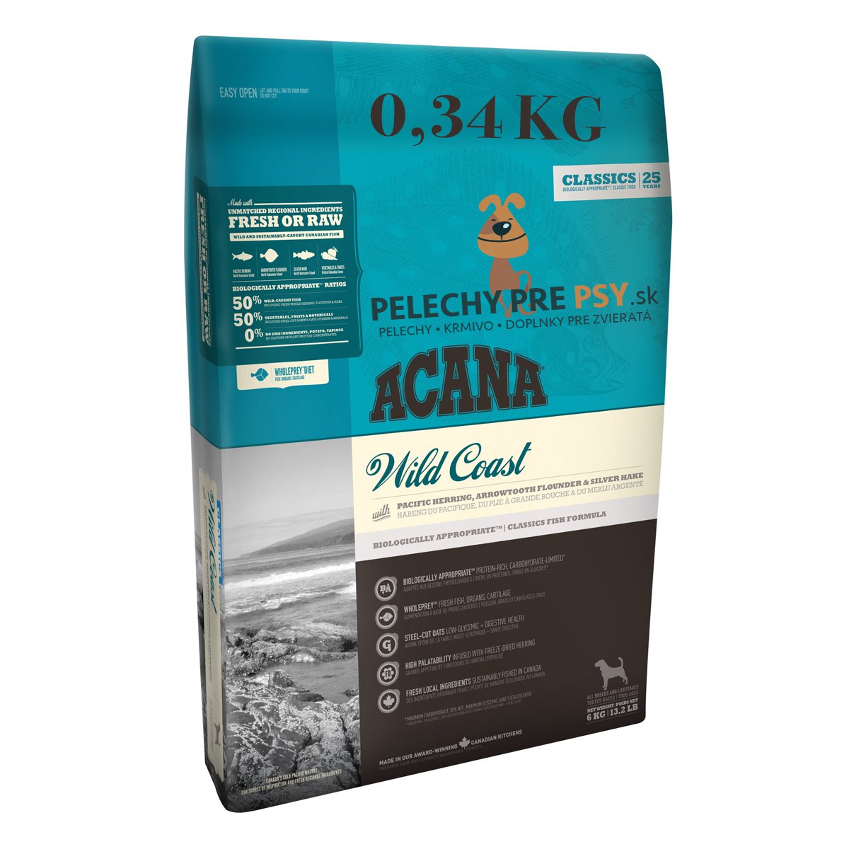 Obrázok Acana Dog Wild Coast 340 g