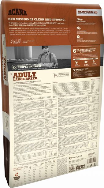 Acana Heritage Adult Large Breed – fotka 2