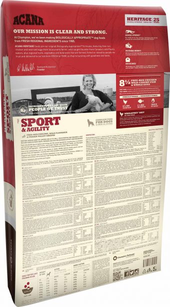 Acana Heritage Sport and Agility 11,4 kg - 1