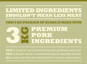 Acana Singles Yorkshire Pork 6 kg - 2