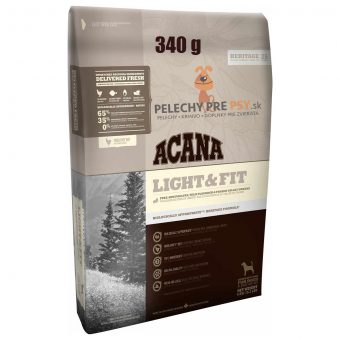 Krmivo Acana Heritage Light & Fit 340 g