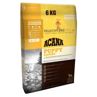 Krmivo Acana Heritage Puppy & Junior 6 Kg
