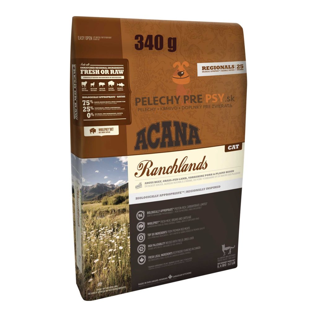 Acana Regionals Ranchlands Cat 340 g