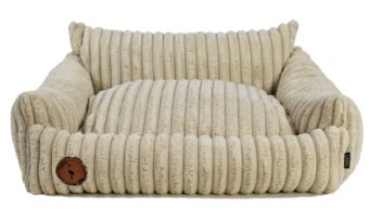Pelech Lauren FLUFFY – Béžová prúžok