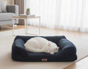 Ergonomický pelech pre psa a mačku Purlov – fotka 4